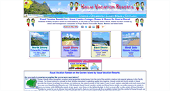 Desktop Screenshot of kauaivacationresorts.com